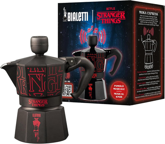 Espressokanne Stranger Things, Moka 3 Tassen