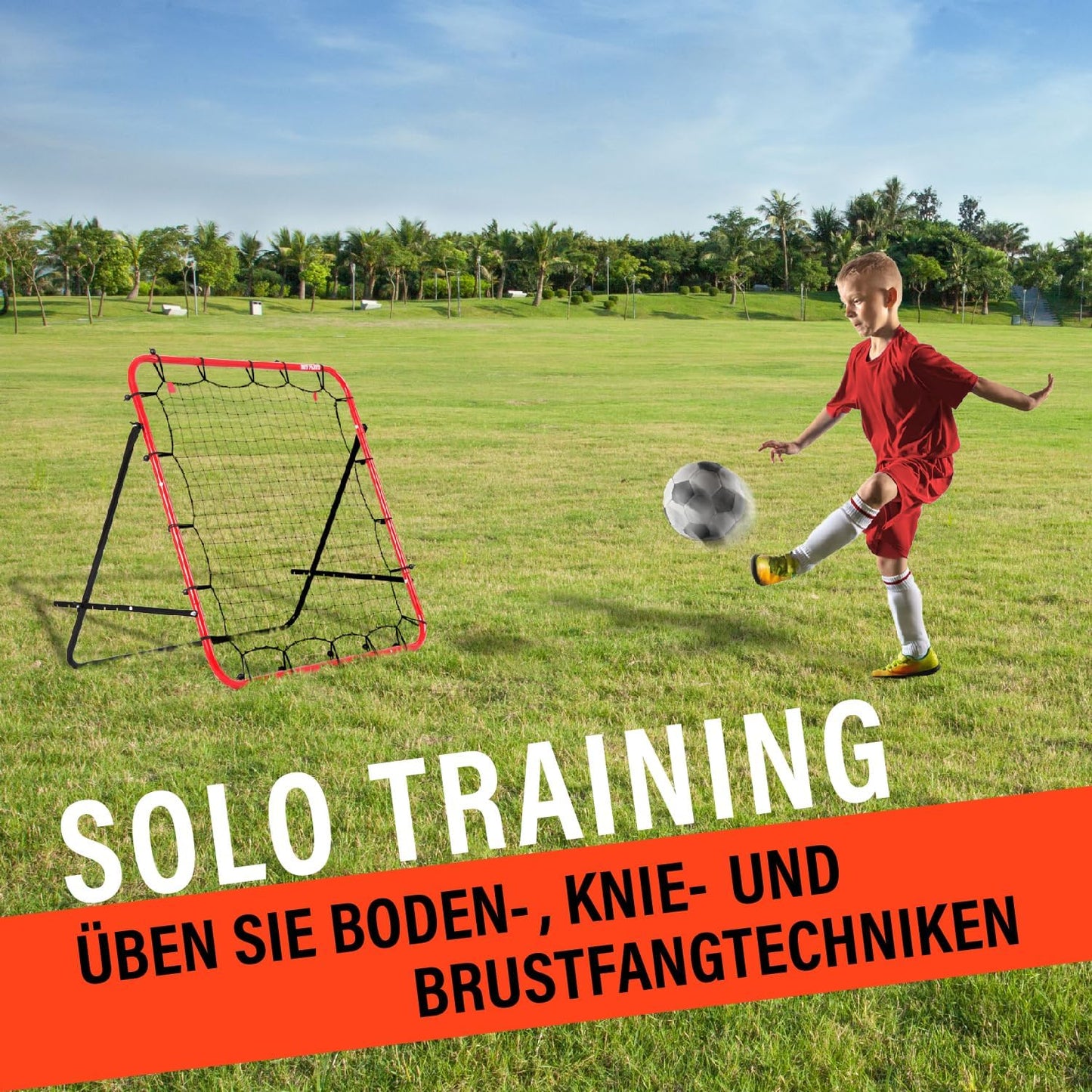 Rebounder für Fussball 100x100 cm