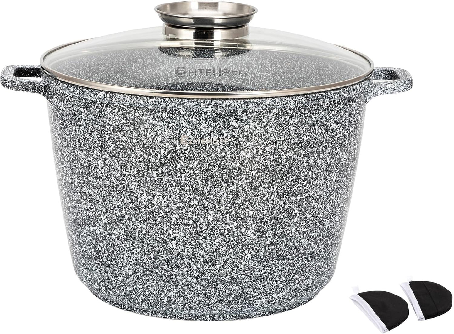 Kochtopf mit Antihaftbeschichtung, Grau 10L Ø 28 cm