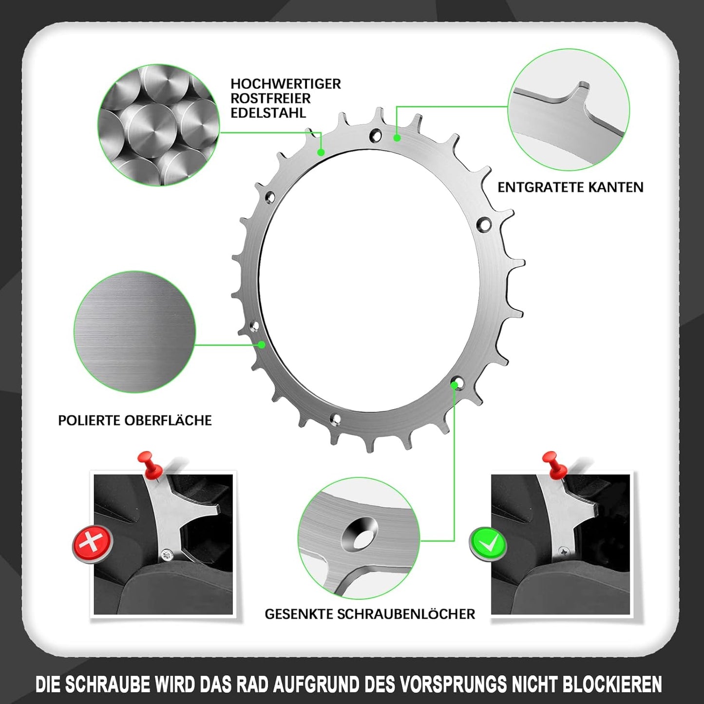 Mähroboter Spikes