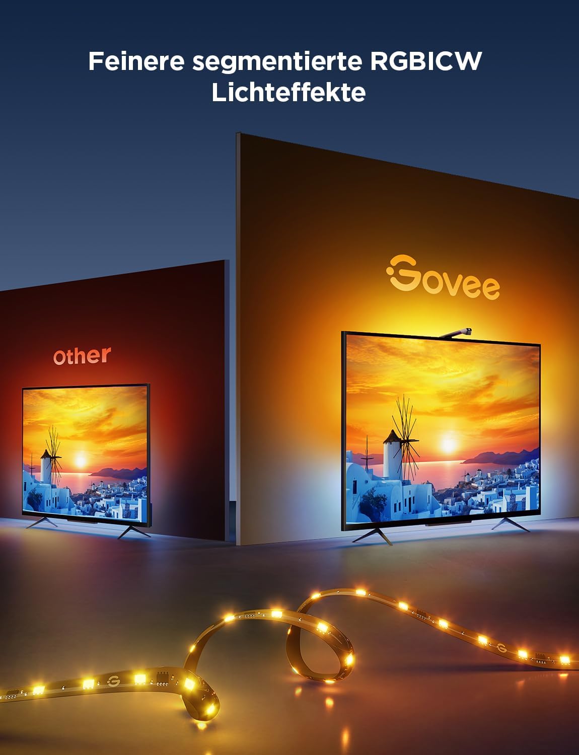 TV Hintergrundbeleuchtung 3 Lite, 55-65 Zoll