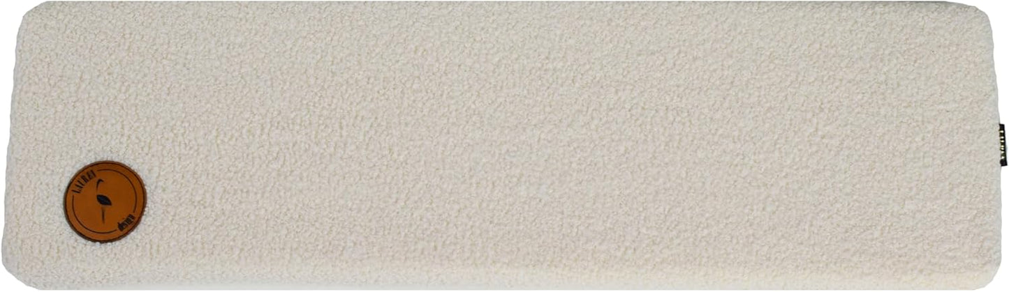 Katzen Fensterliege mit rutschfester Rückseite, Creme boucle 100 x 20 x 3 cm