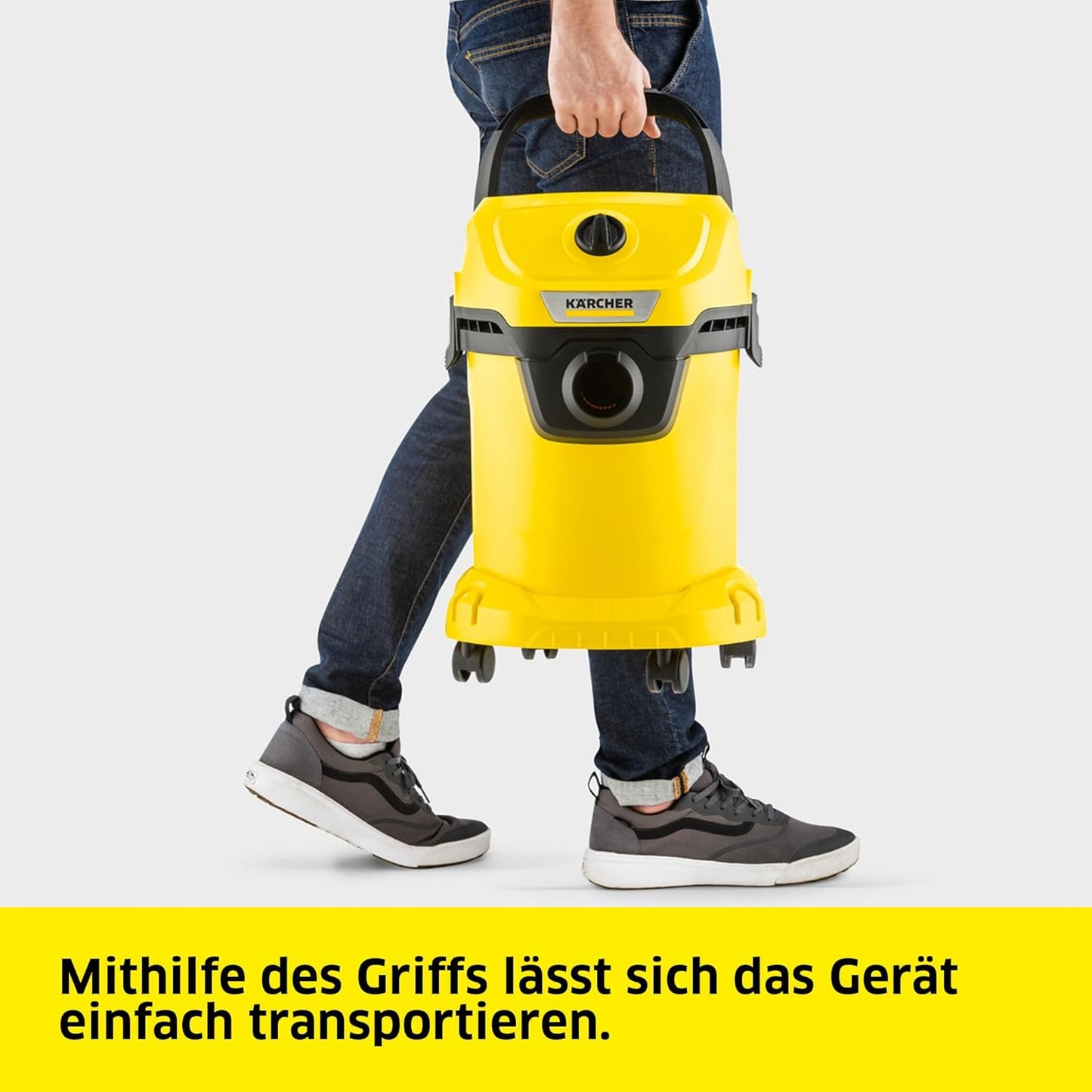 Nass-Trockensauger WD 3 mit Blasfunktion
