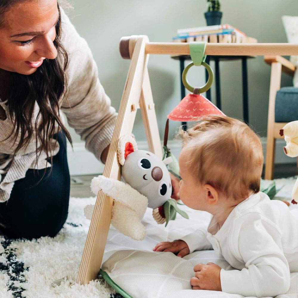Luxe Developmental Gymini Spielmatte mit 20 Aktivitäten, Boho Chic