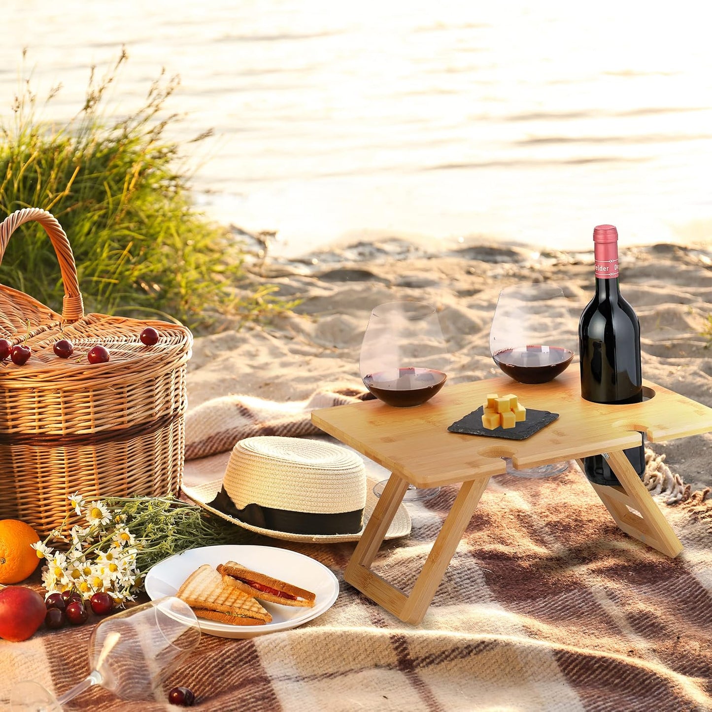 Picknick-Weintisch