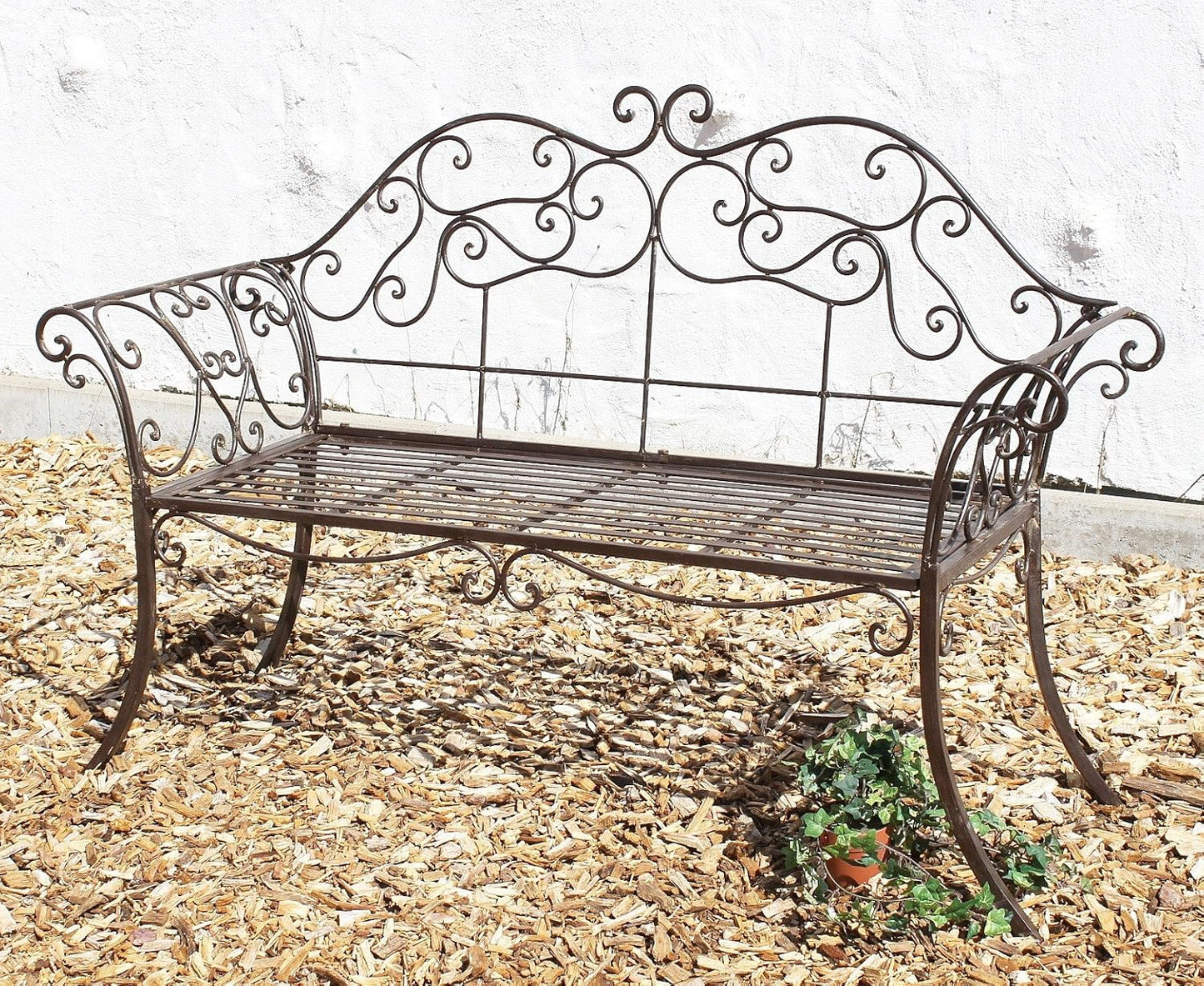 Wetterfeste Gartenbank, 2-Sitzer
