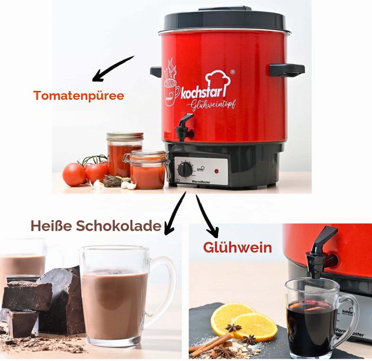 WarmMaster A Einkoch- und Heissgetränkeautomat