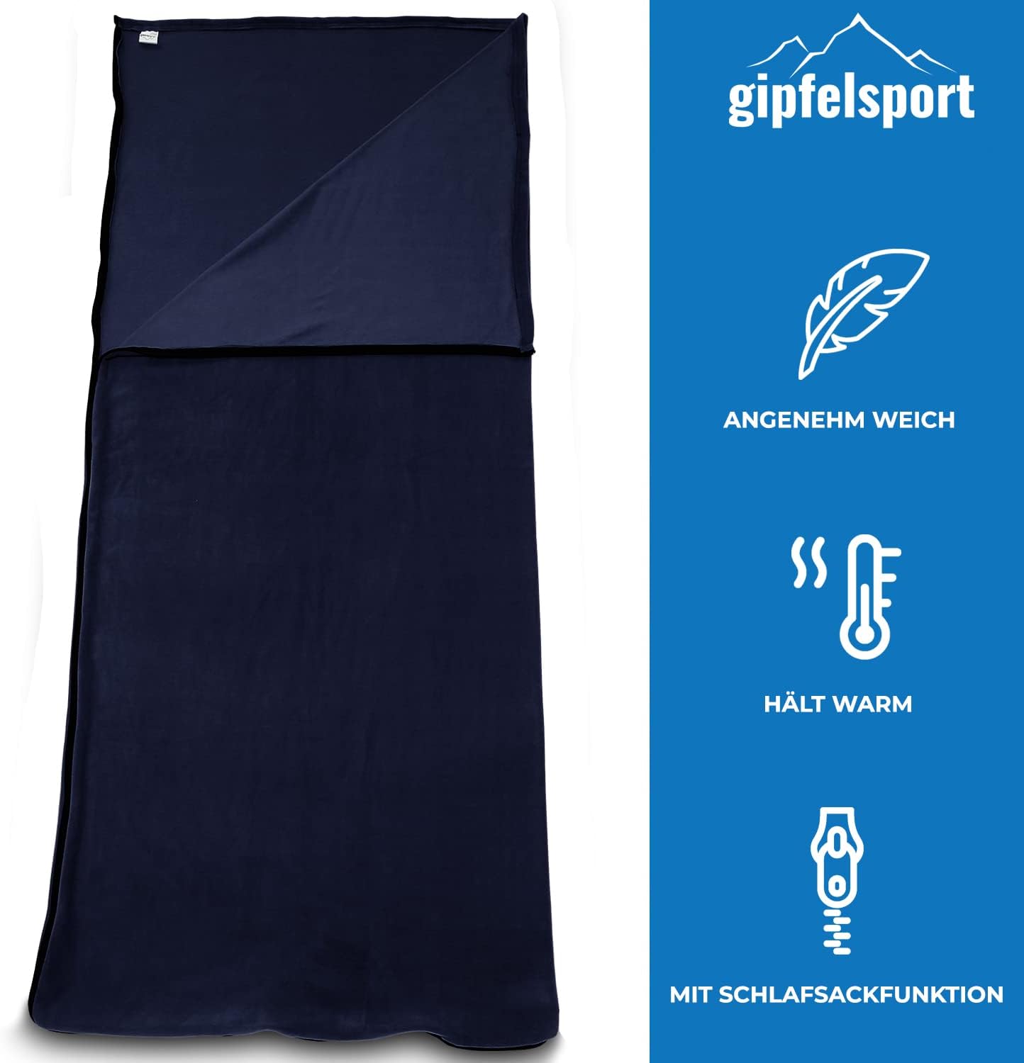 Deckenschlafsack, navy