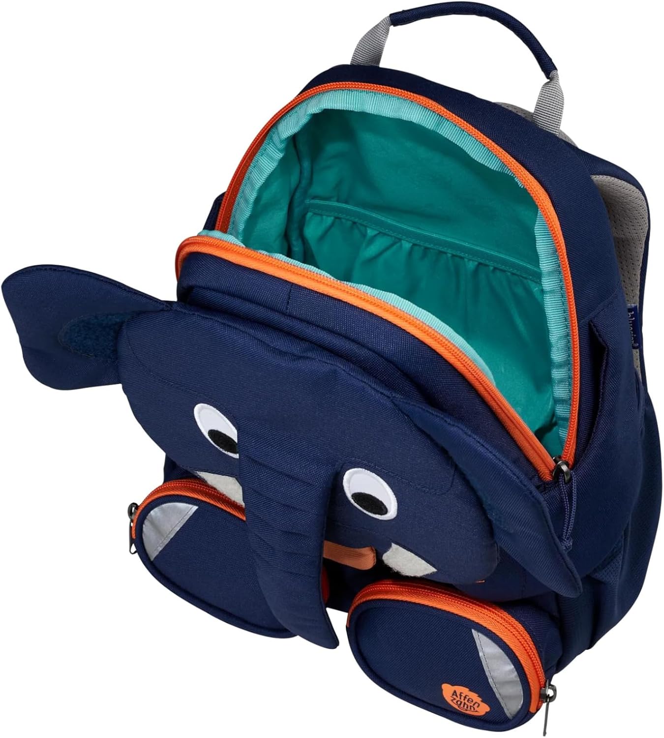 Kindergartenrucksack Grosser Freund, 8 L Elefant (2025) - Blau