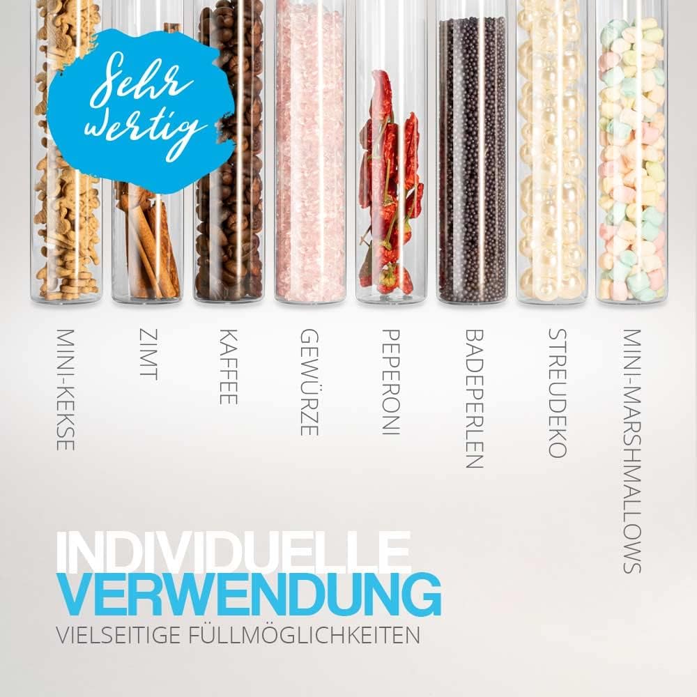 Gewürzgläser Set, 100 x Ø30 mm