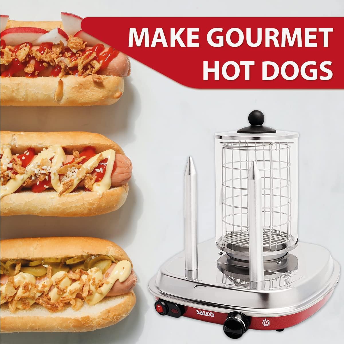 Hot Dog Maker im Retro-Diner-Style