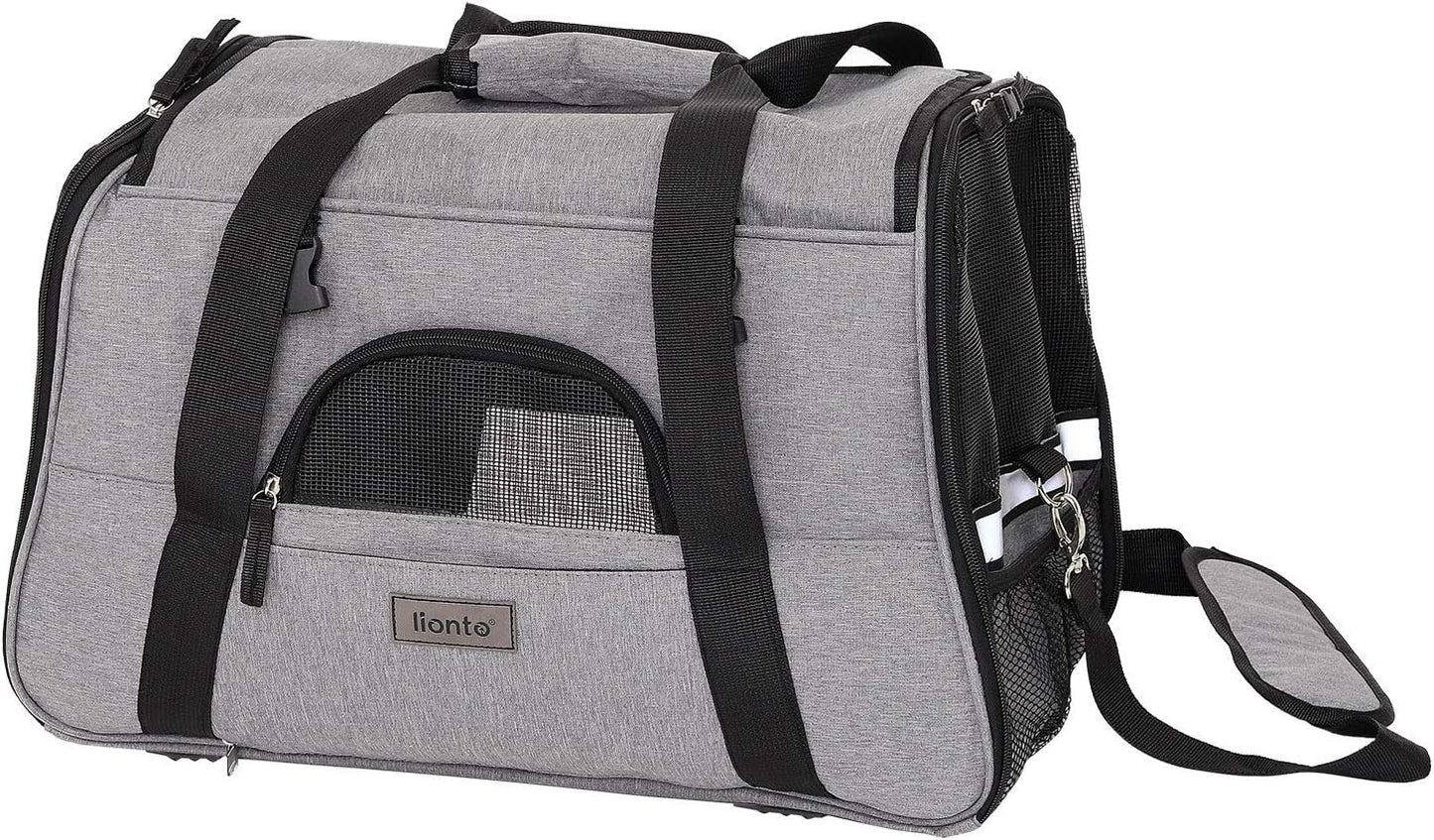 Hundetasche, Grau