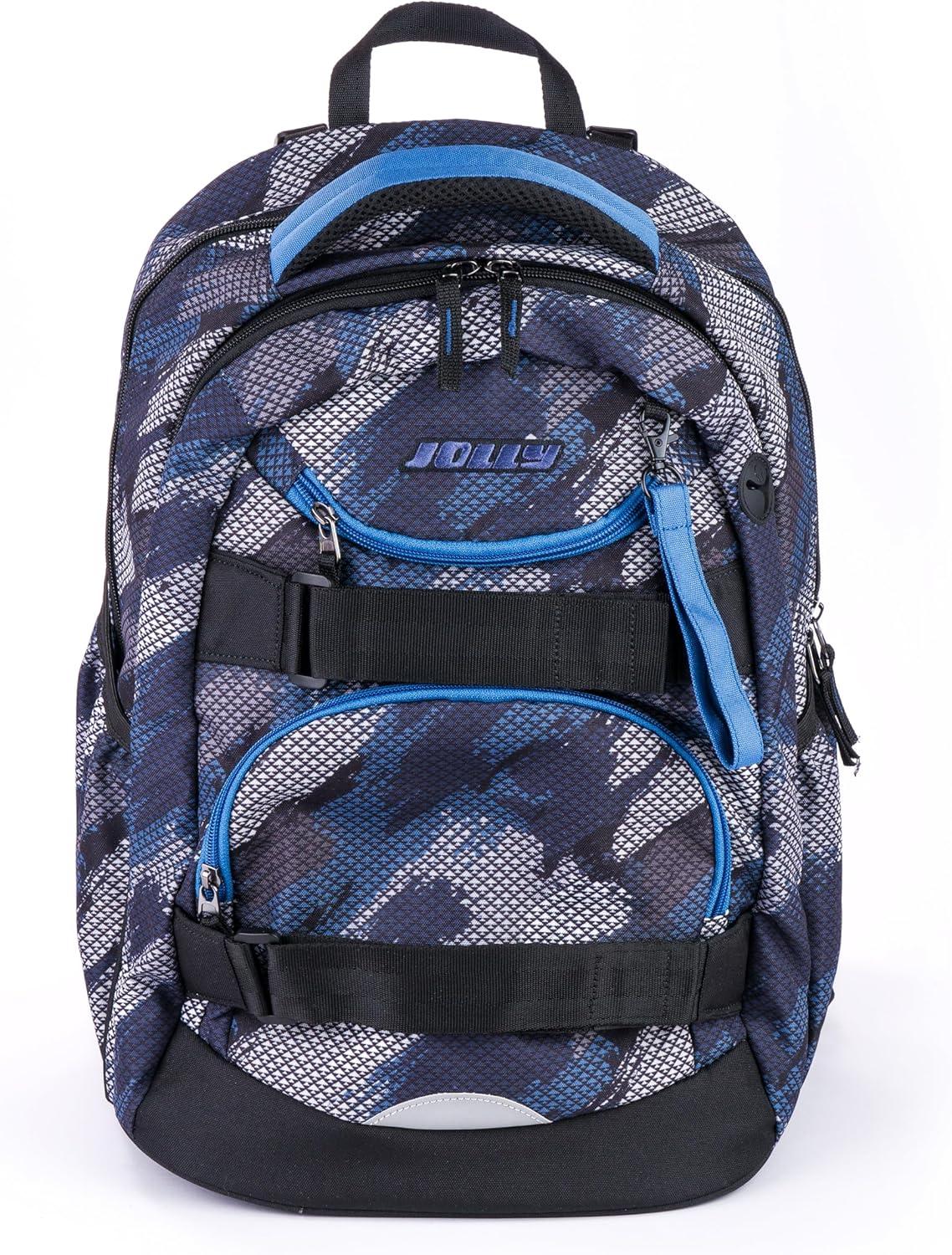 Schulrucksack-Set, Dunkelblau/Hellblau|8-teilig