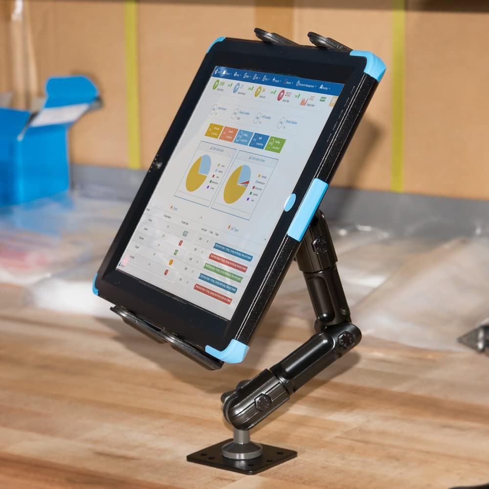 Robuste Tablet-Halterung mit verstellbarem Arm, Halter