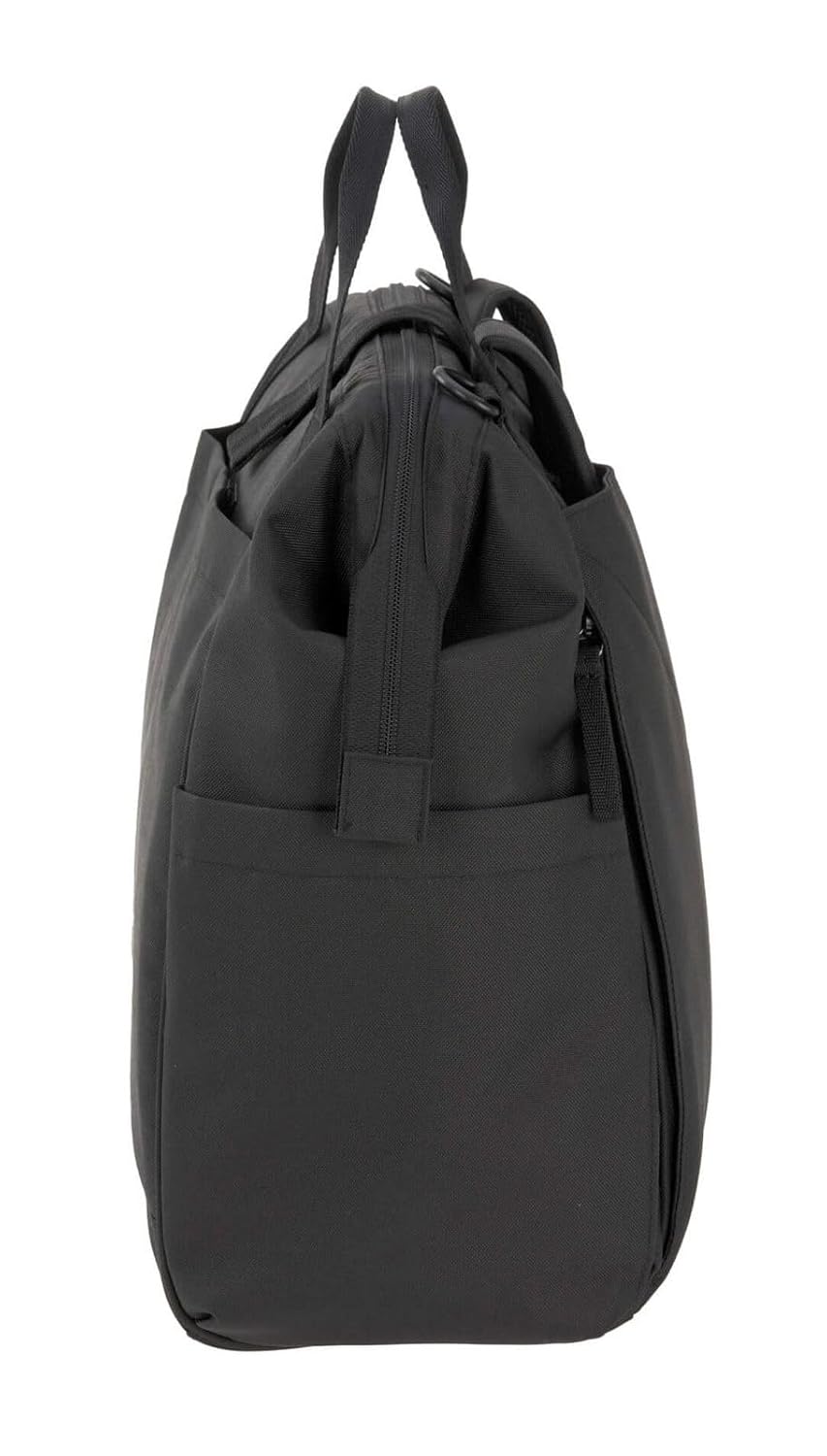 Baby Wickelrucksack Goldie Up mit Wickelzubehör & Unterlage, Schwarz