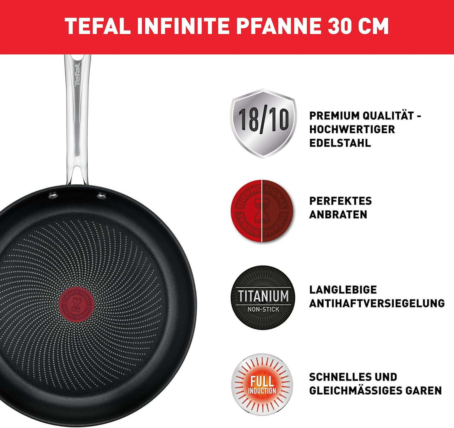 H8150725 Infinite Pfanne, 30 cm