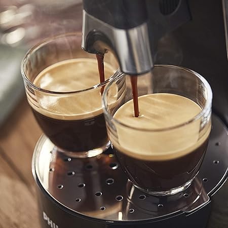 Senseo Select Eco-Kaffeepadmaschine CSA240/20, Schwarz Eco|0.9L