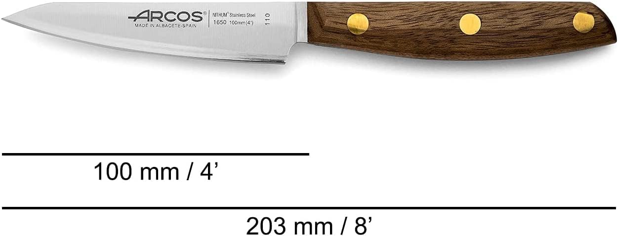 Nordika Küchenmesser-Set, Braun 3 Stücke Küchenmesser-Set