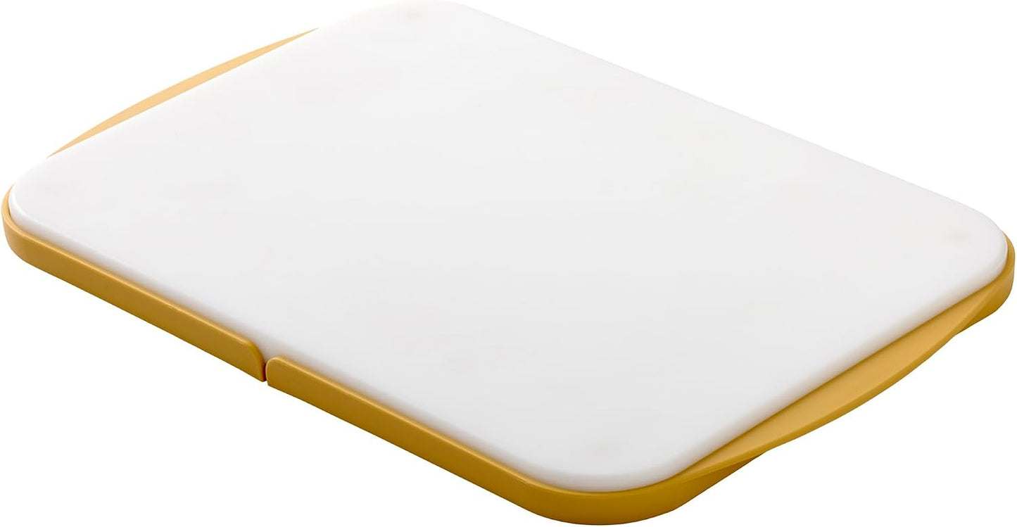 Separa Schneidebrett mit Auffangschalen, Curry 39.5L x 26.8B cm