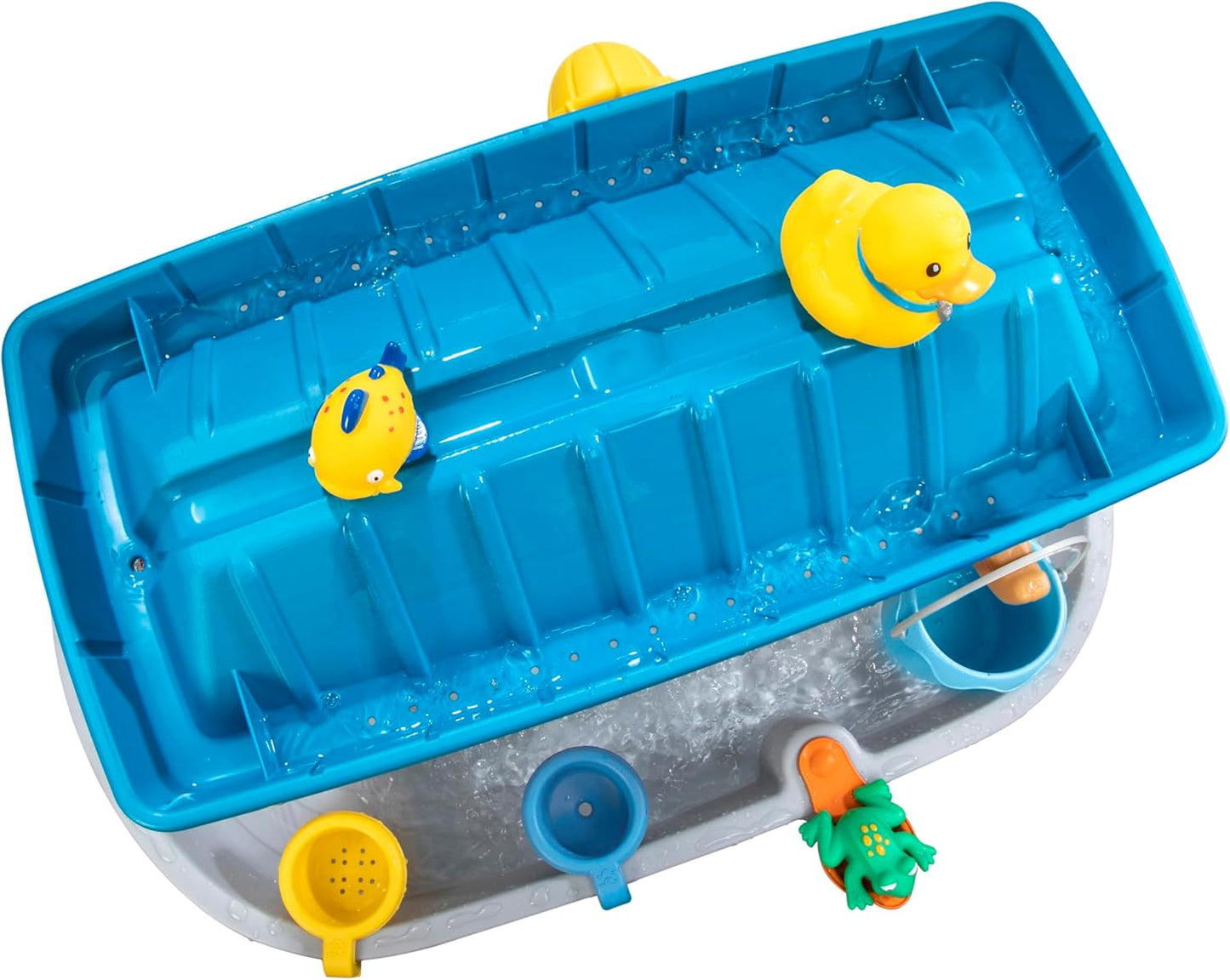 Wasserspieltisch mit Zubehörset, Grau