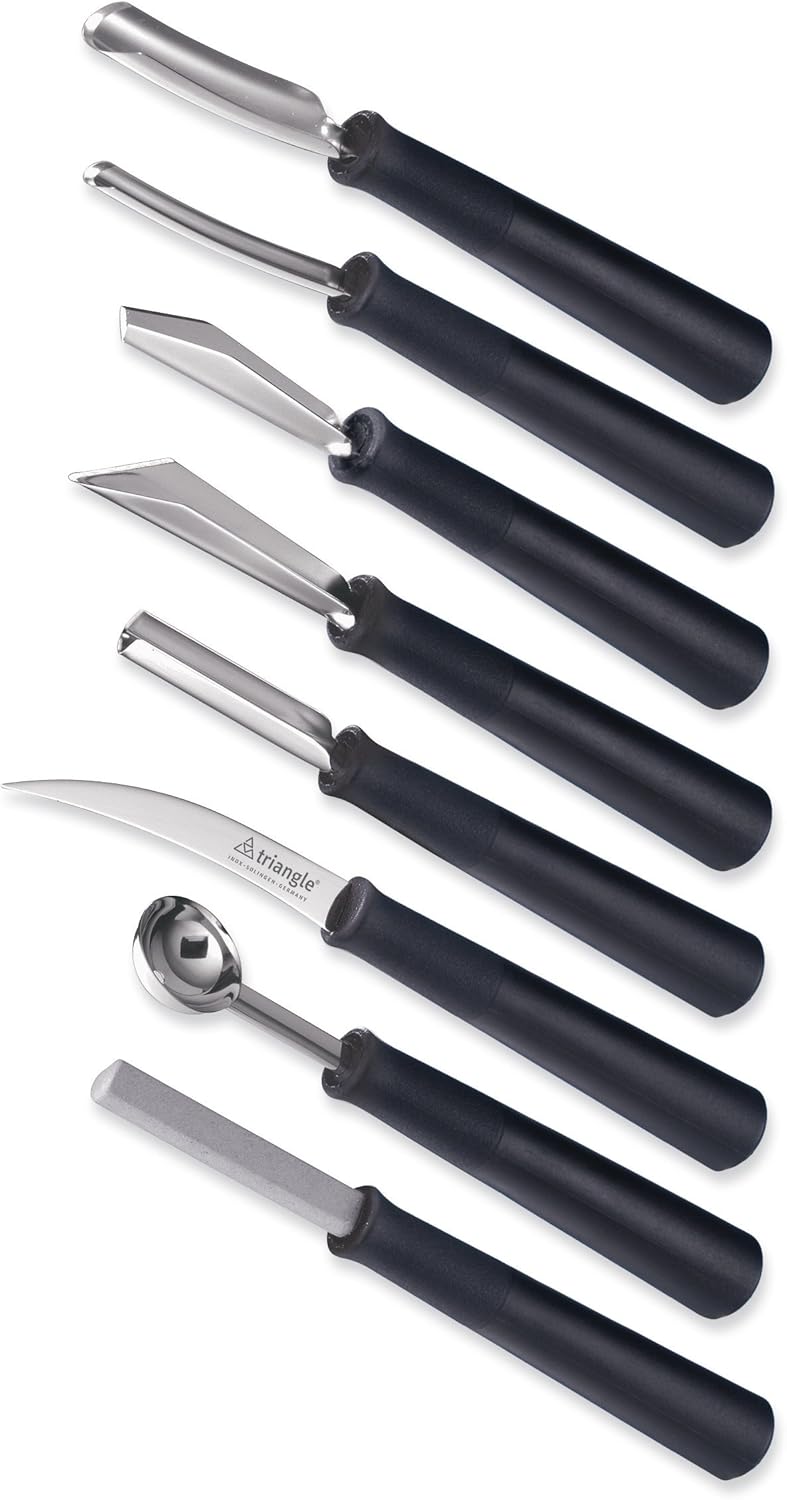 Schnitzmesser Set, Professional, 8-teilig