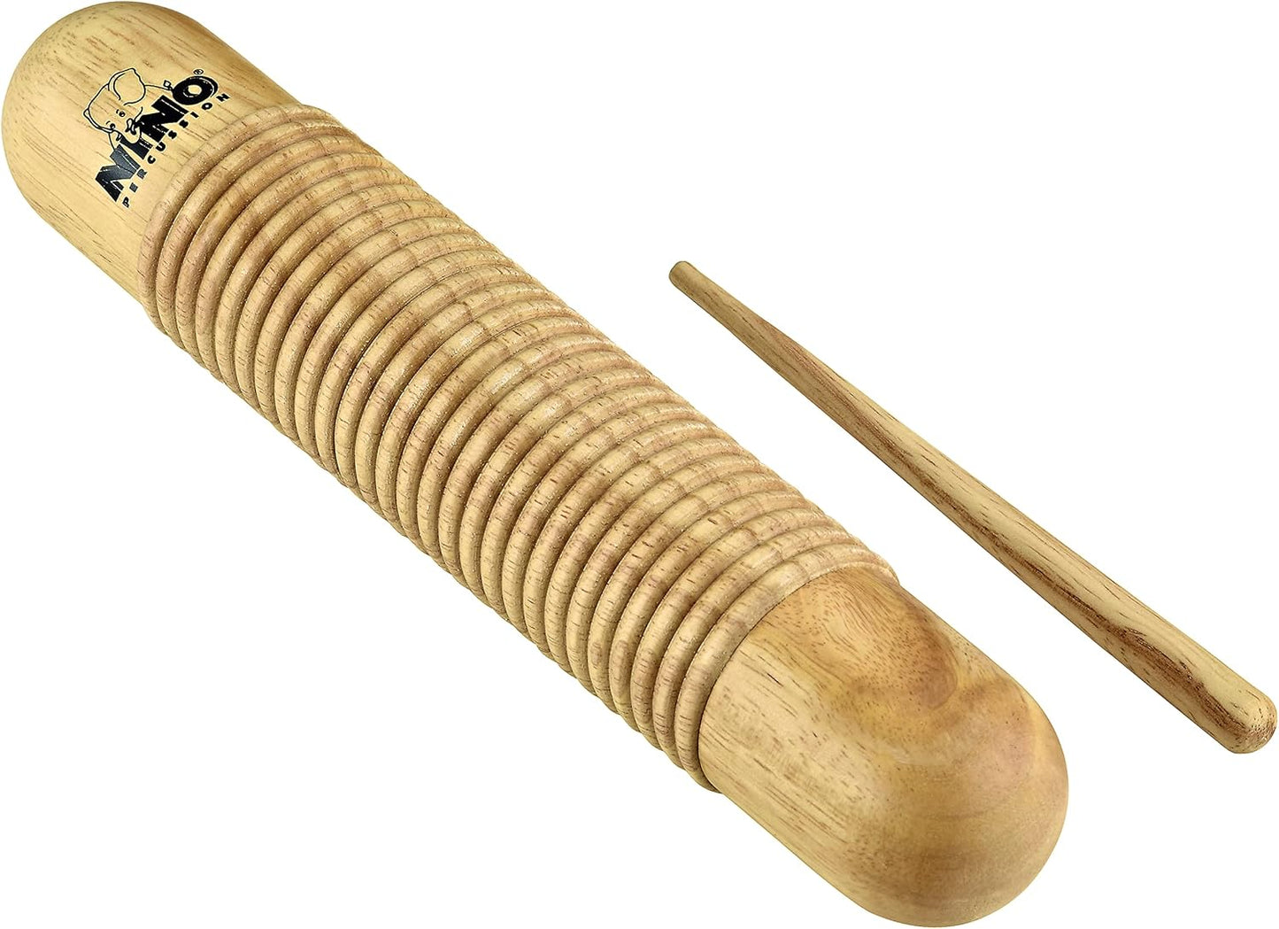 Holz-Güiro Musikinstrument für Kinder ab 5 Jahren, Einzelbett