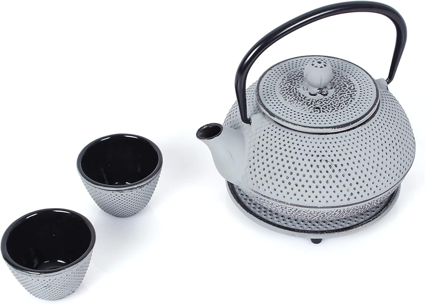 Teeservice mit abnehmbarem Sieb, 0,8 L Grau