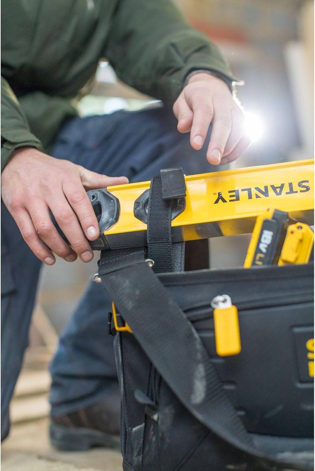 Werkzeugtrage FatMax aus Nylon mit rutschfestem Griff, Single