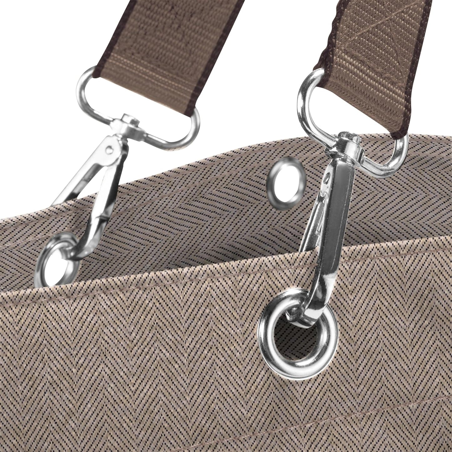 Shopper XL Herringbone Mokka, Herringbone Mokka