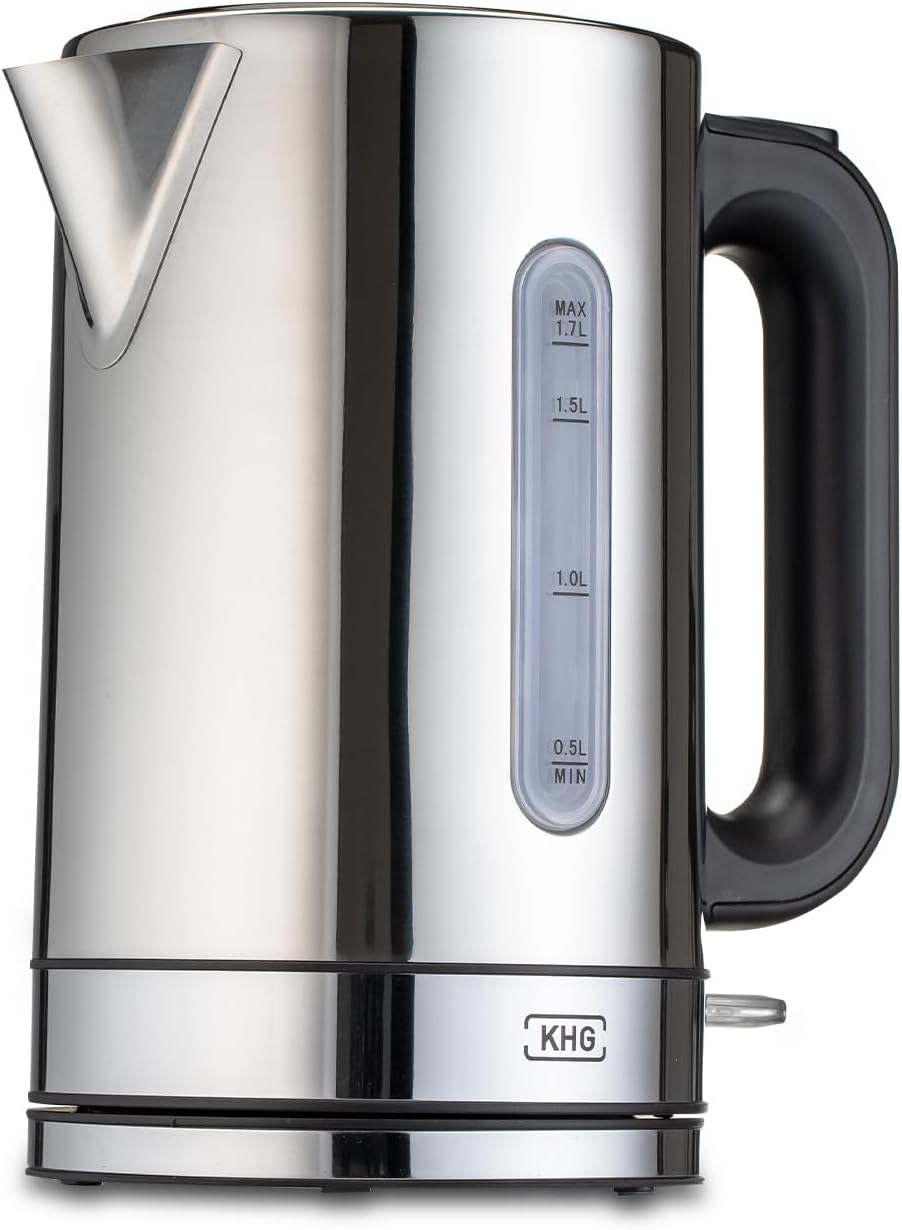 Wasserkocher aus Edelstahl, 1,7 L
