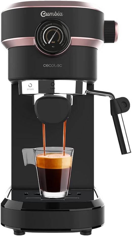 Espressomaschine Cafelizzia 890 Pro, Rose Mit Manometer