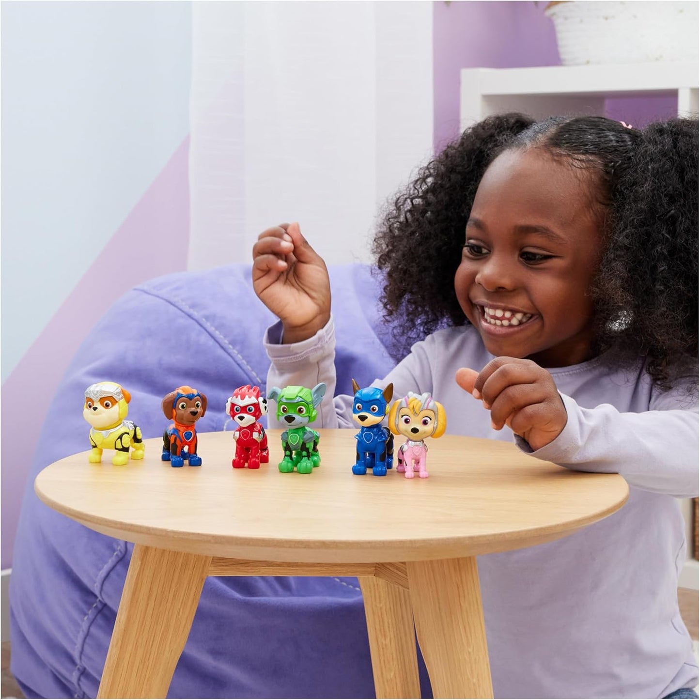 Paw Patrol: Der Mighty Kinofilm, Geschenkset mit 6 Superhelden-Spielfiguren
