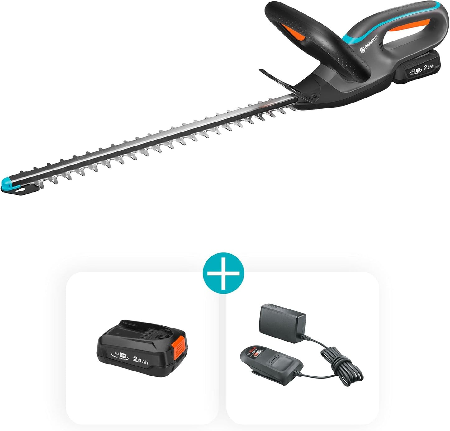Akku-Heckenschere EasyCut, mit Akku