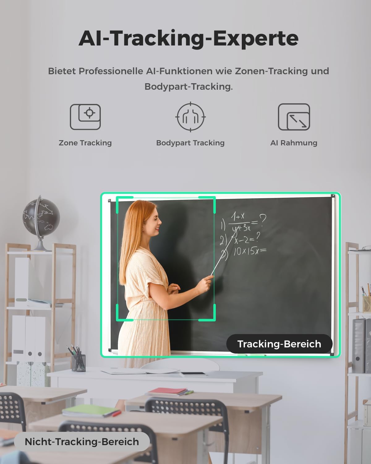 AI-Tracking Tiny SE Webcam 1080P für Streaming und Gaming, Tiny SE
