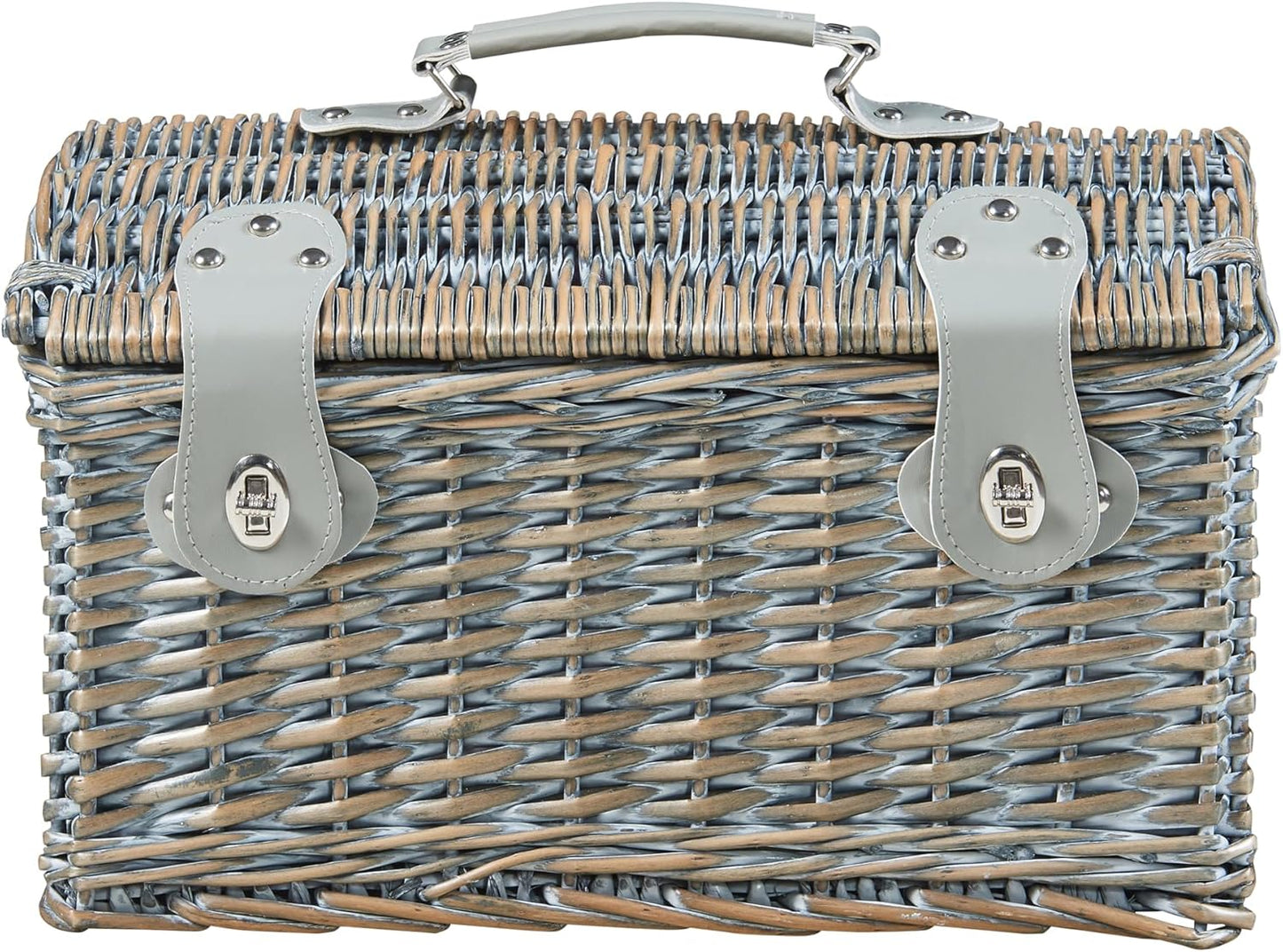 Picknickkorb-Set für 2 Personen mit Kühltasche