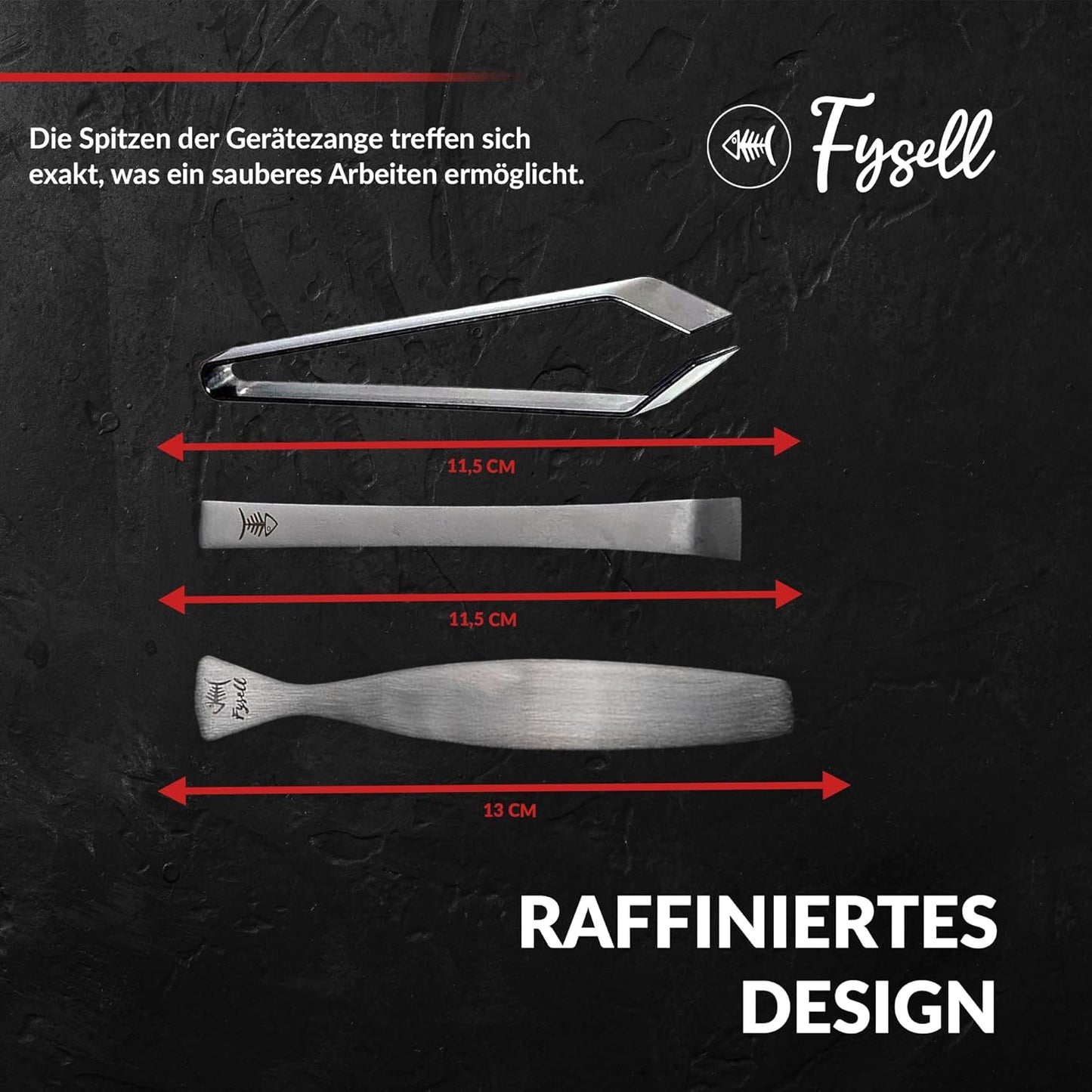 3-teiliges Grätenzangen-Set