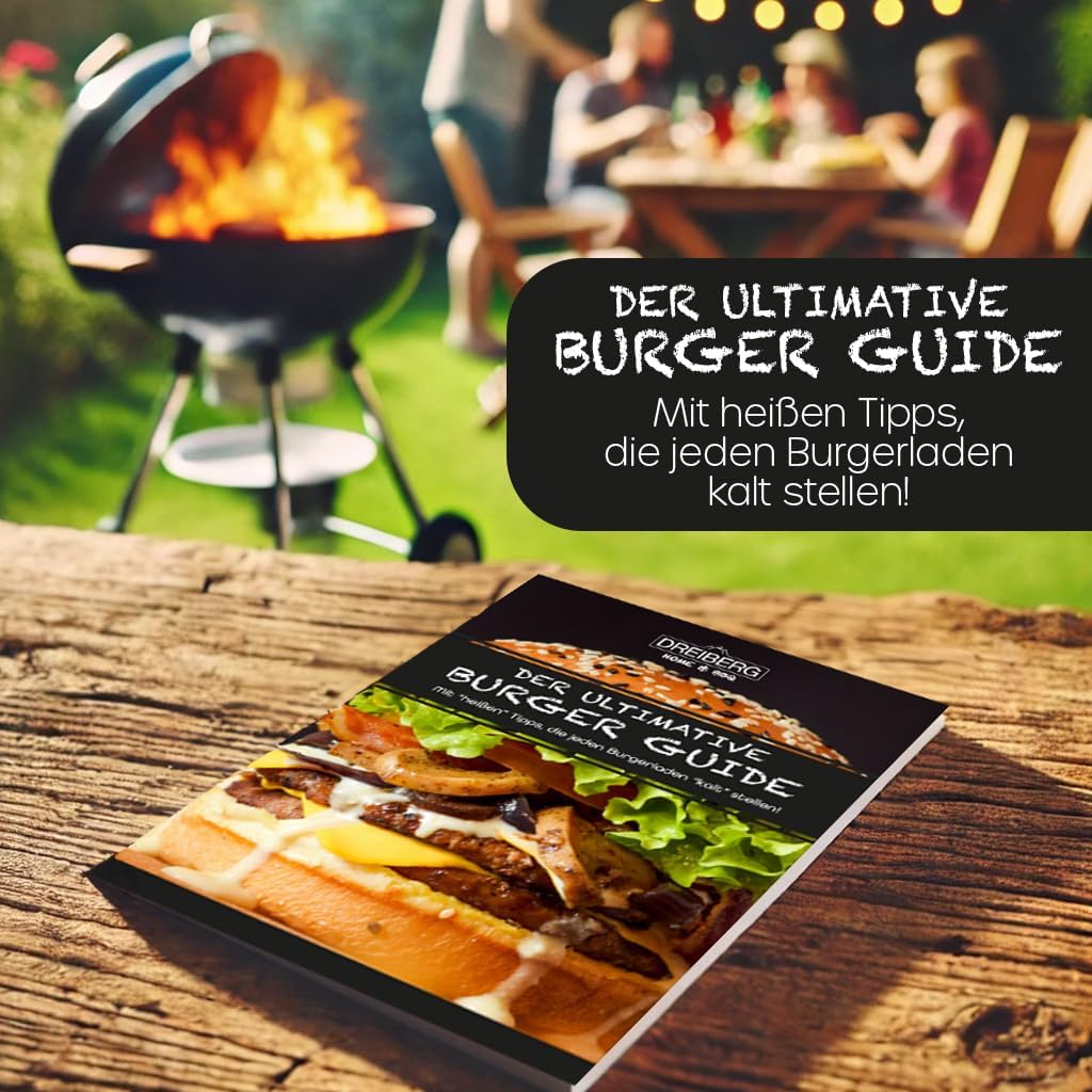 Burger-Grillset, Burger-Set Holz (9-TLG. ) BURGER-SETS