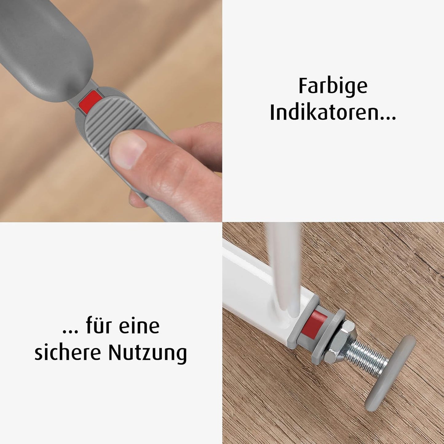 Klemmgitter Basic, Zum Klemmen