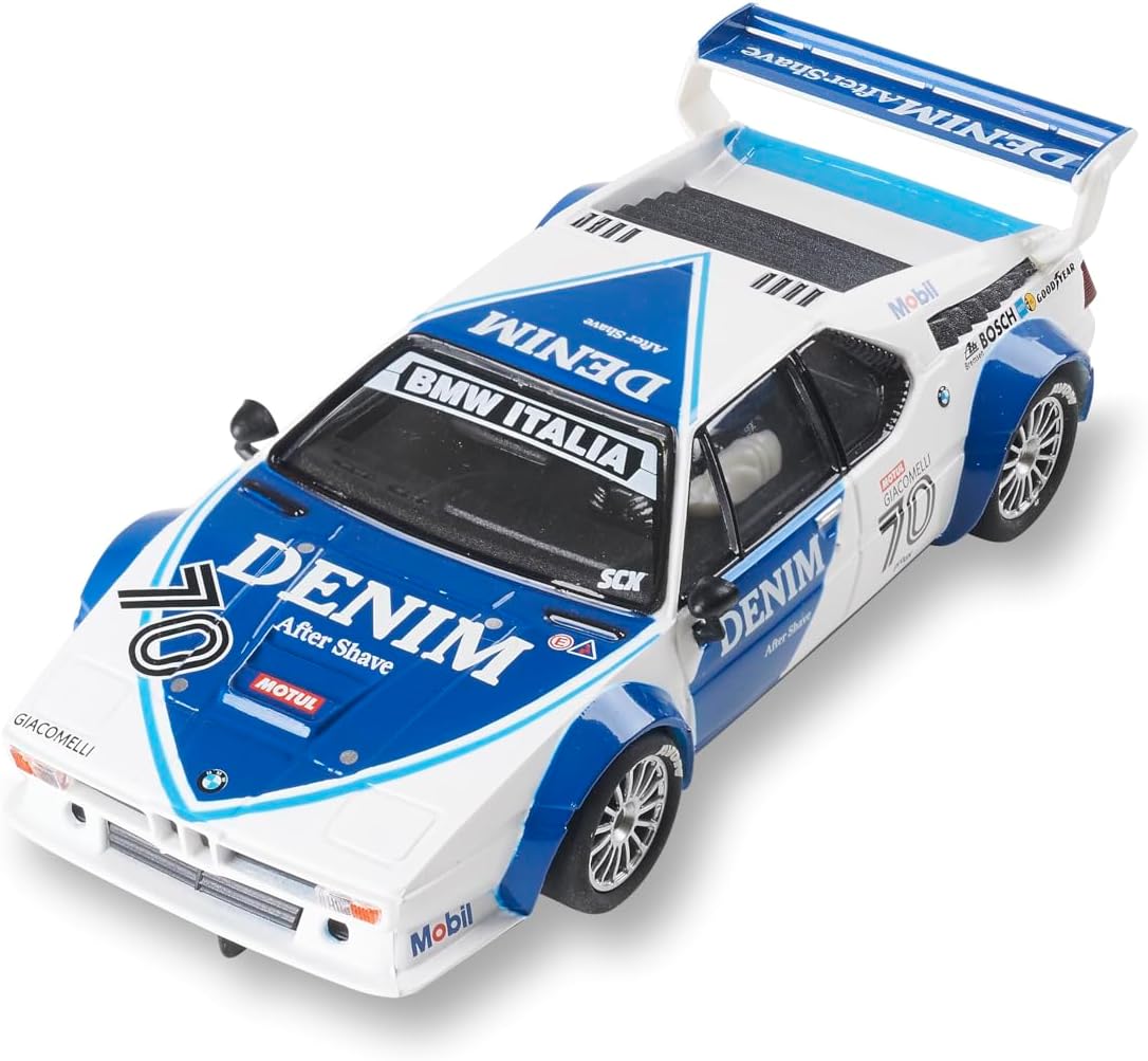 Rennauto Slotcar BMW M1 im Massstab 1:32, BMW M1 - Denim