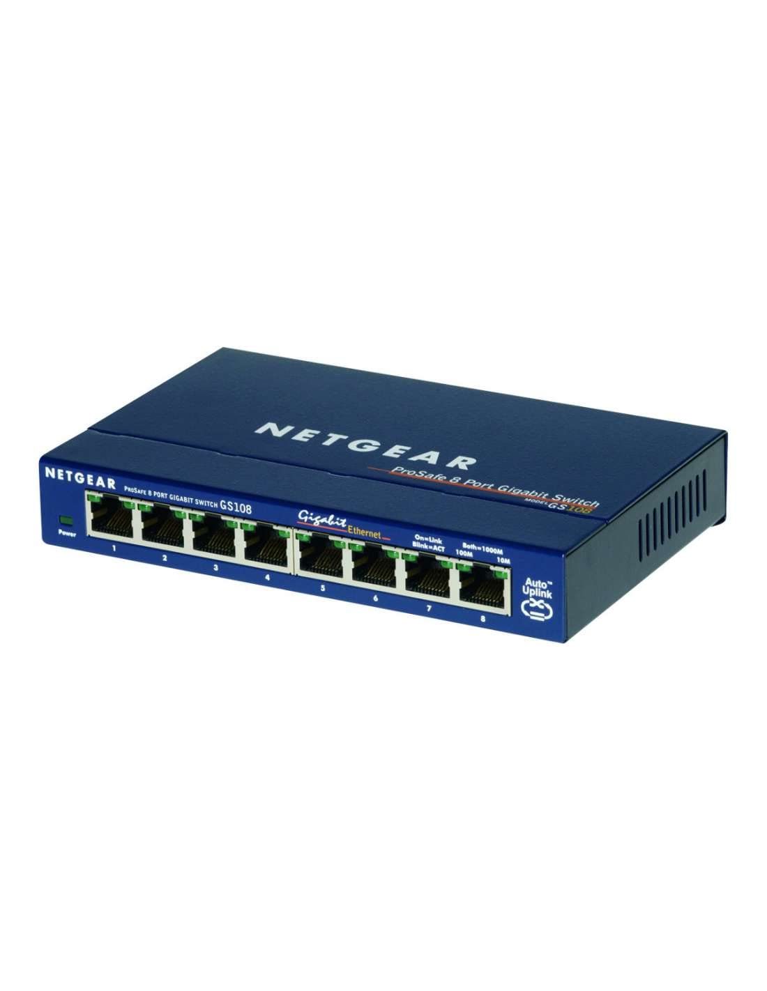 GS108GE, Switch, Unmanaged 8-Port