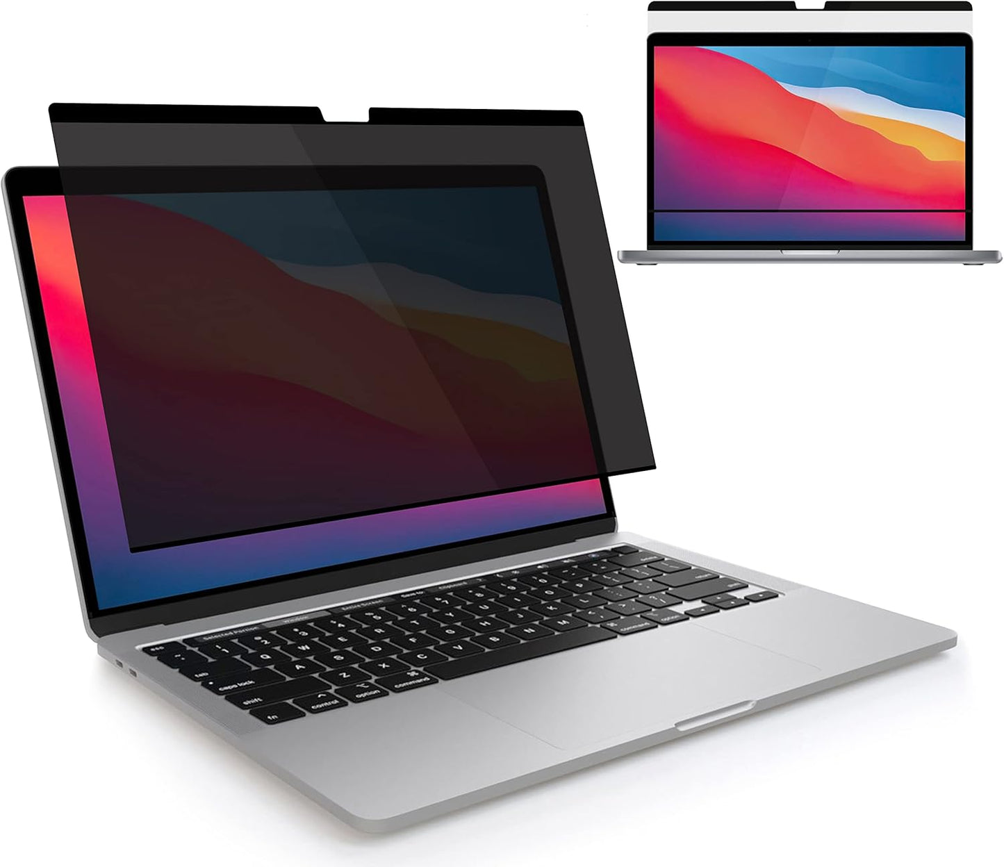 Magnetische Sichtschutzfolie, MacBook Pro 13 ab 2016,M1,M2 / Air 13 2018-2021,M1 Anti Spy
