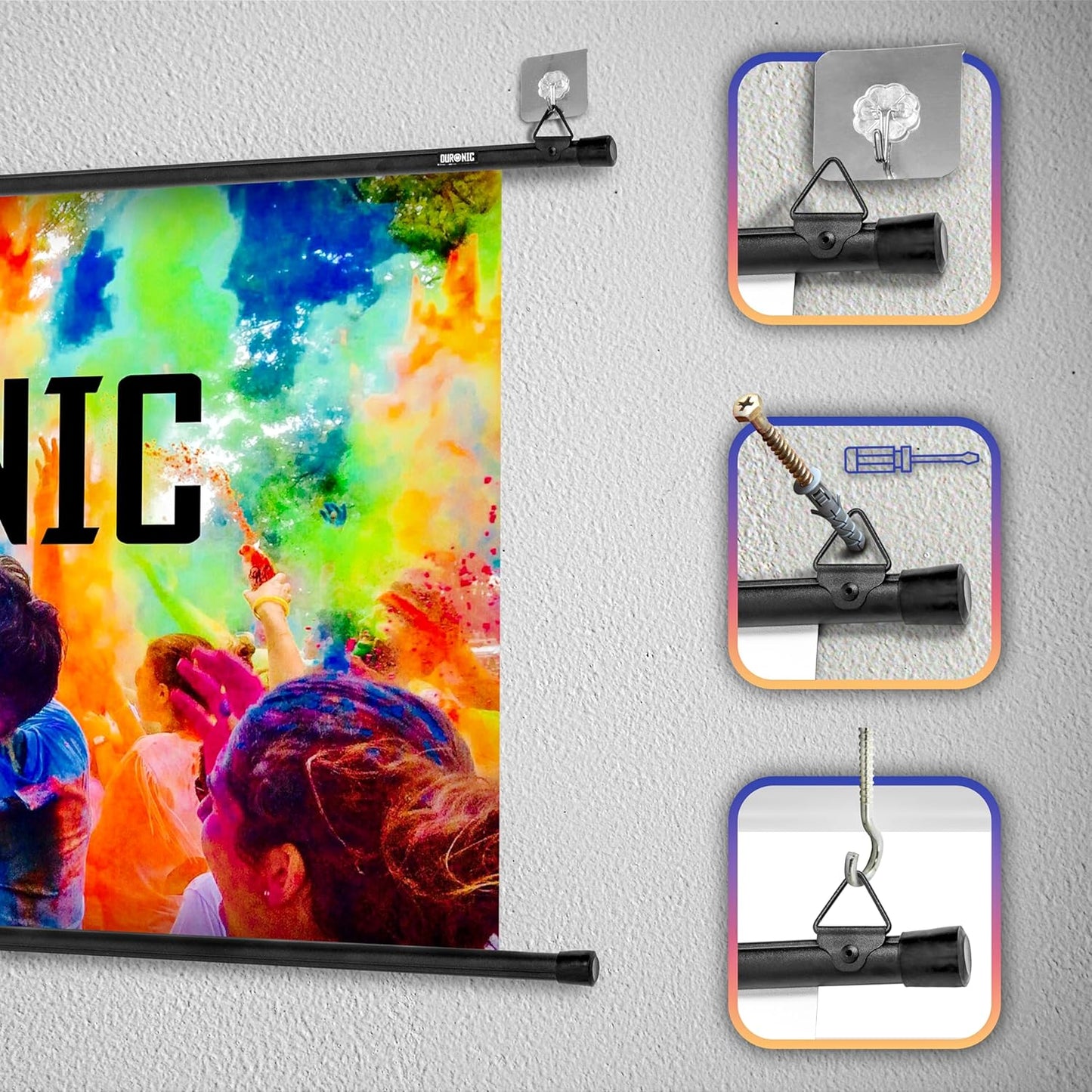 Projektorleinwand BPS40 für Heimkino, BPS40