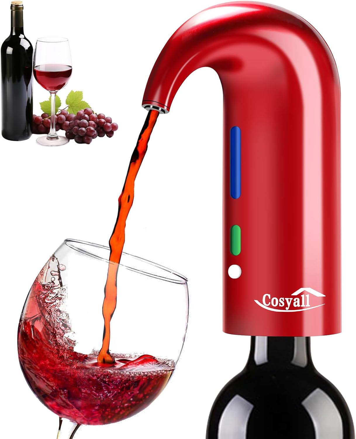 Elektrischer Weinbelüfter, Rot