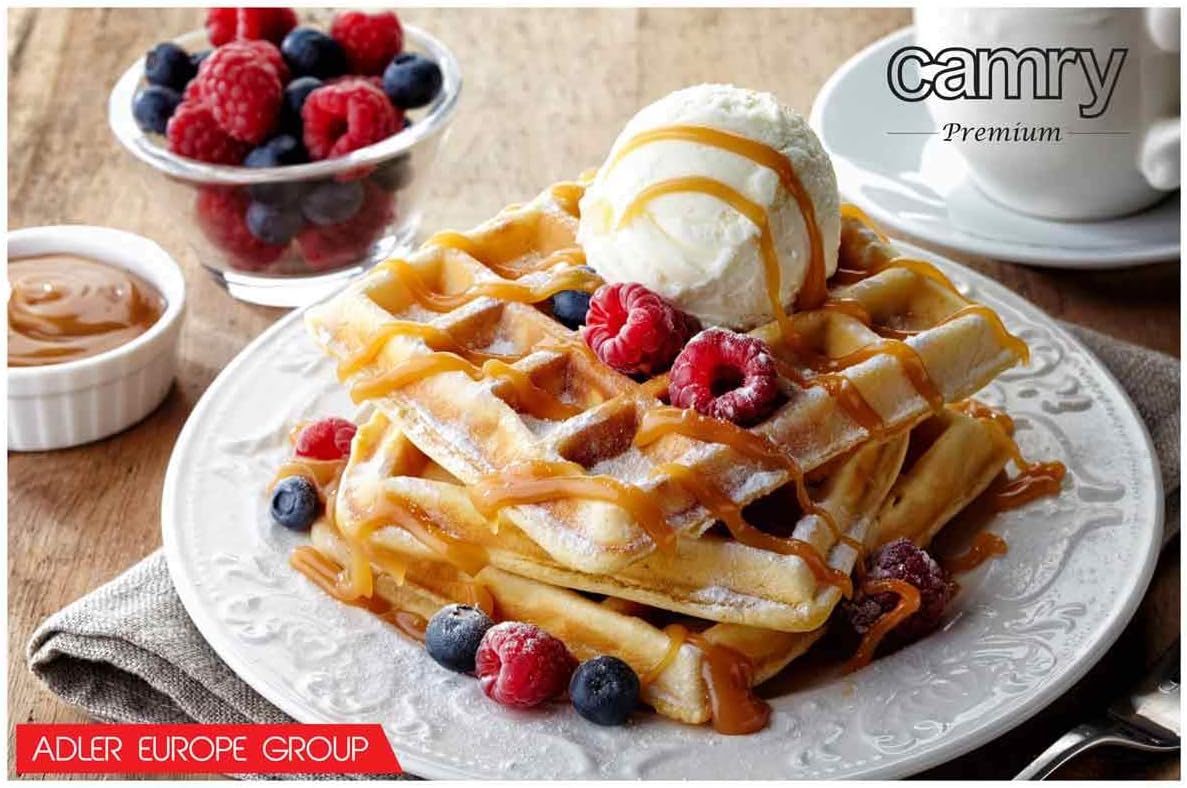 CR-3019 - Waffeleisen für 2 quadratische Waffeln