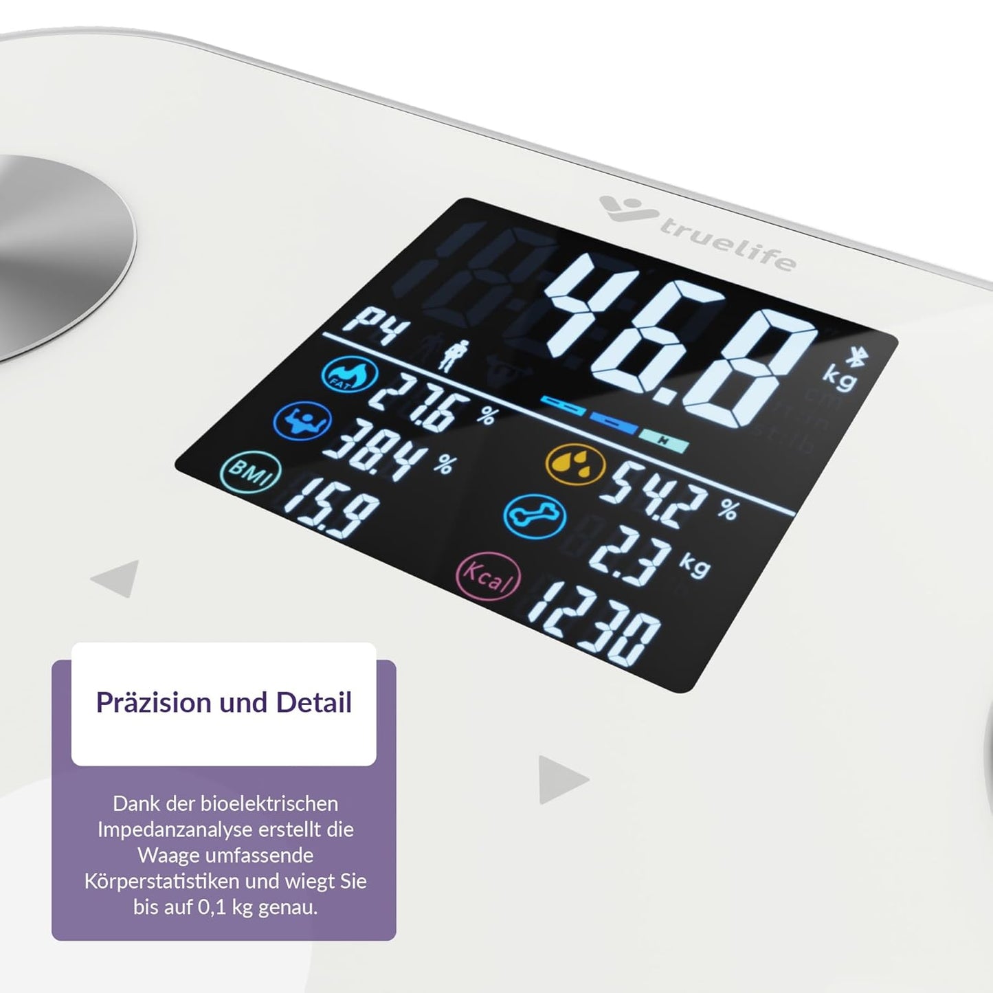 FitScale W6 BT Personenwaage, weiss