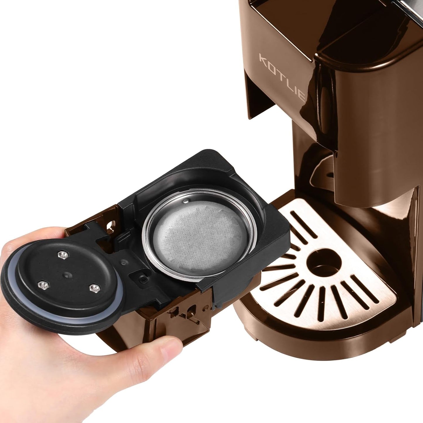 AC-513K/AC-513F Kaffeemaschinen-Zubehör für ESE-Pads und gemahlenen Kaffee, Ese