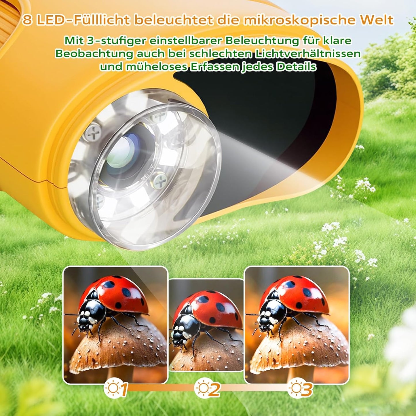 Digitales Mikroskop für Kinder