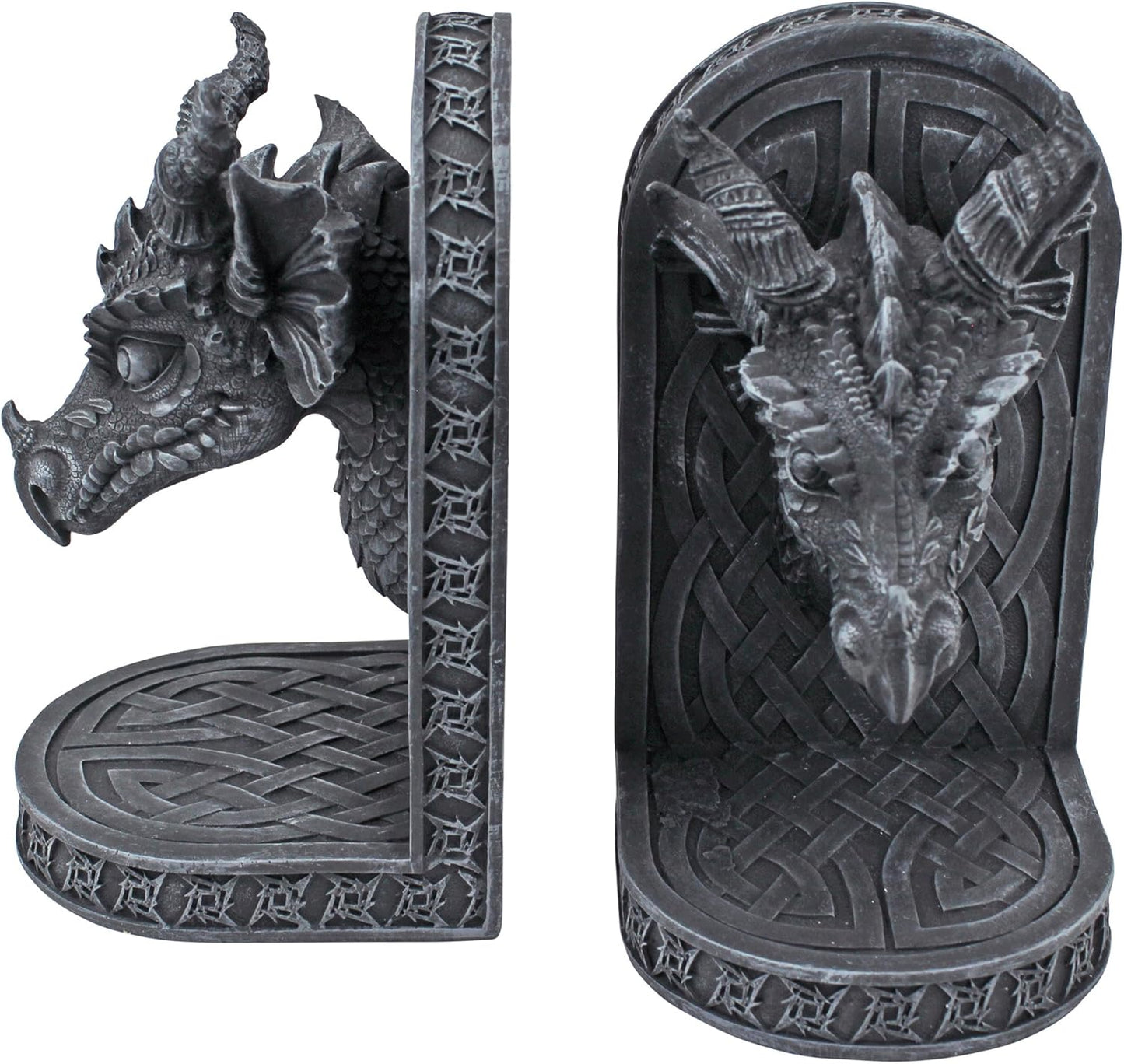 Buchstützen mit Drachen, Grauer Bruderdrache