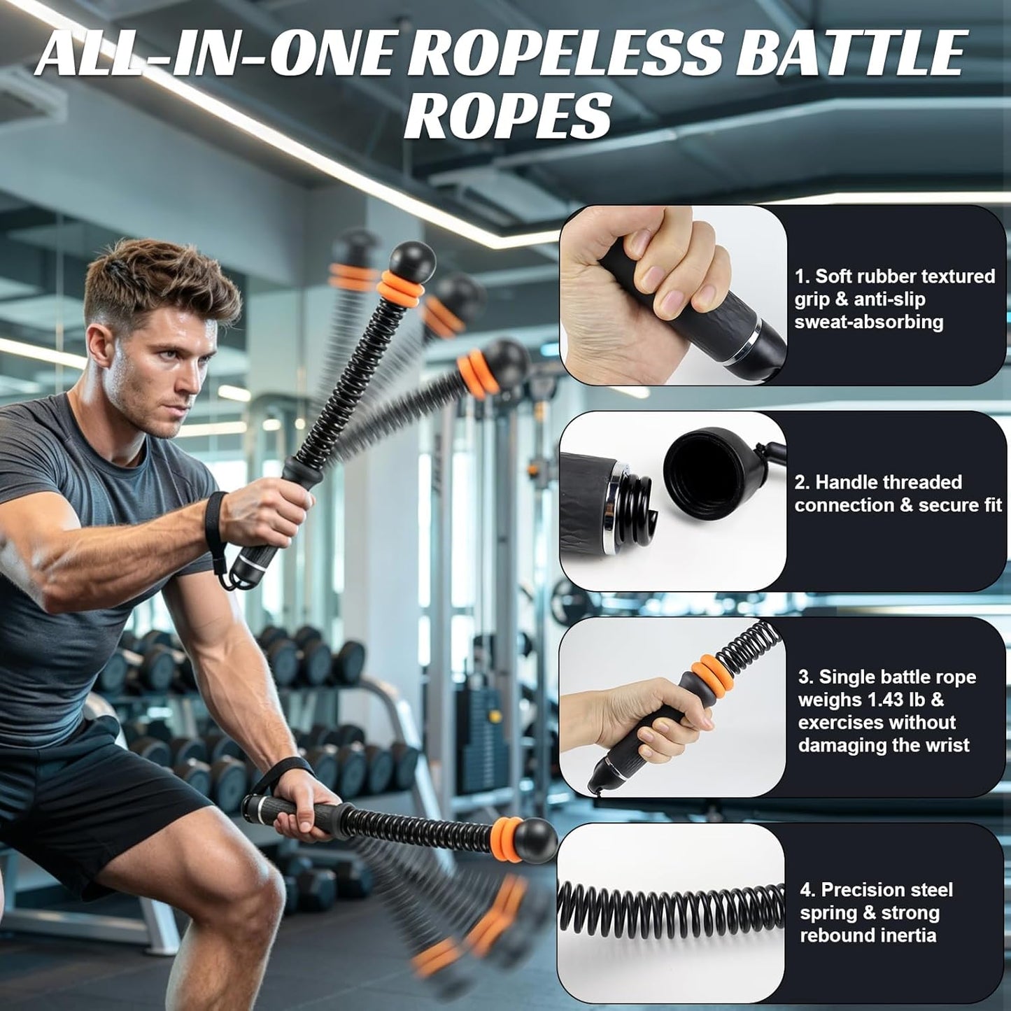 Kabelloses Fitnessseil