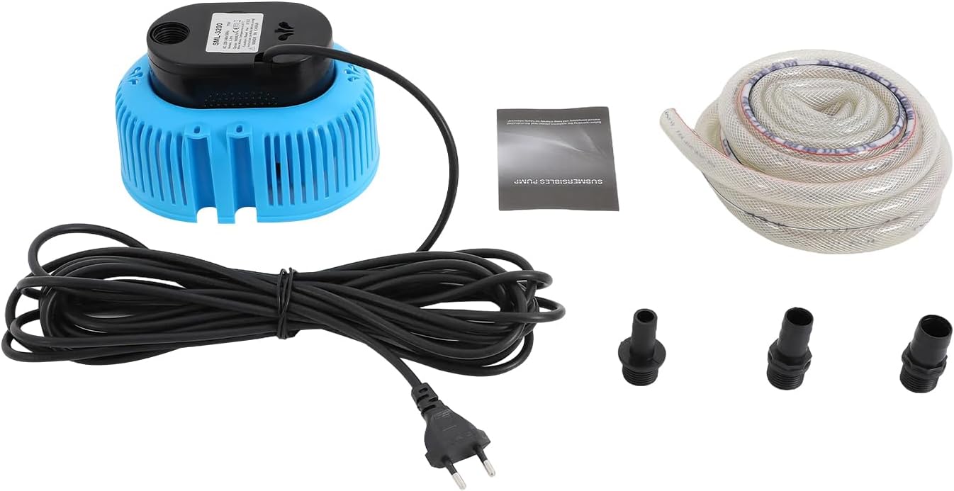 Tauchpumpe mit 5m Schlauch & Düsen